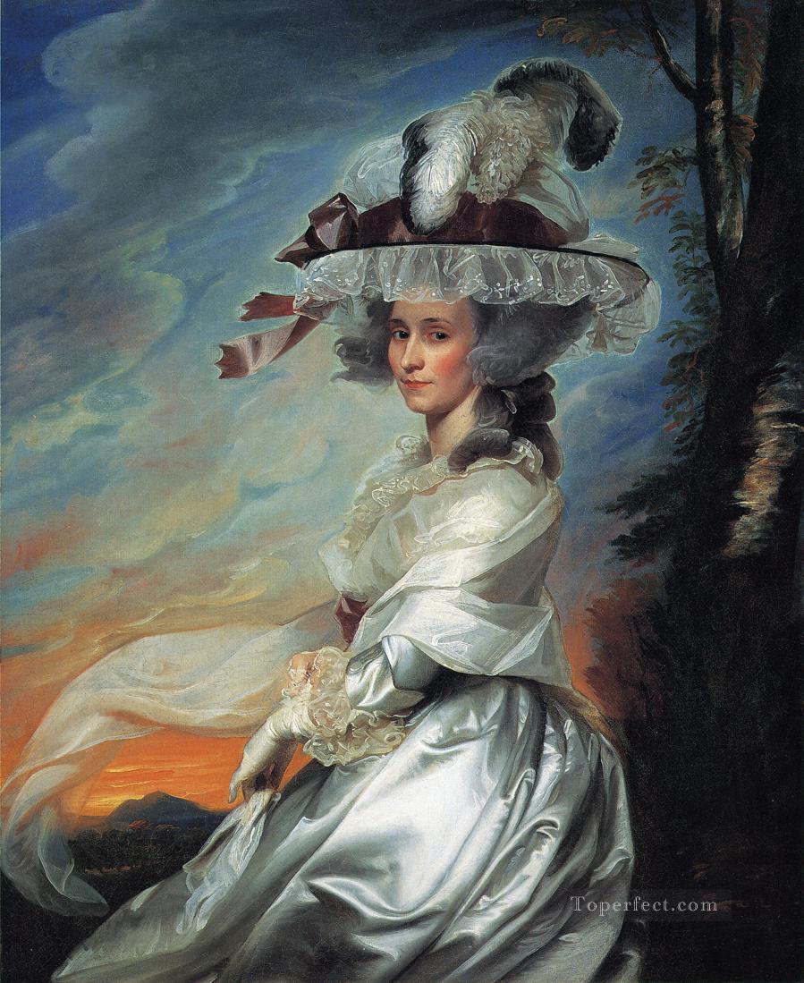 Mrs Daniel Denison Rogers Abigail Bromfield colonial New England Portraiture John Singleton Copley Oil Paintings
